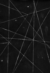 Grunge Black Paper Texture for backgrounds and overlays. High-Detailed, high-resolution real captured paper with folds, dust, scratches and dirt - obrazy, fototapety, plakaty