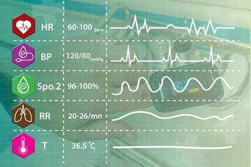 pulse line,pulse line icon vital signs, 5 basic medical vital signs, vital signs monitoring, vital...