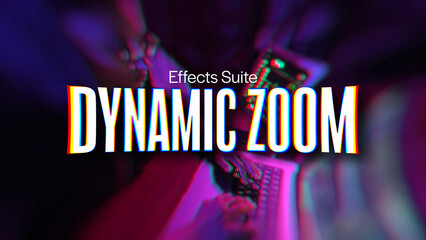 Dynamic Zoom Effects Suite | Drag and Drop Style - obrazy, fototapety, plakaty