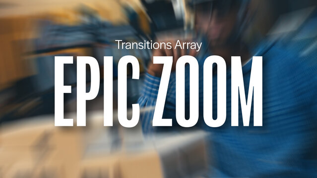 Epic Zoom Transitions Array | Drag and Drop Style