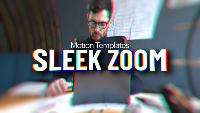 Sleek Zoom Motion Templates | Drag and Drop Style