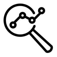 analytics line icon