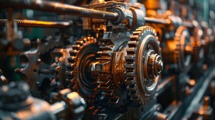 Industrial Gears Engine Mechanism