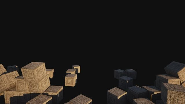 Minecraft intro lodestone alpha channel v1 (alpha channel only in 4k)