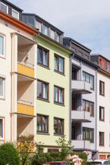 Reihenhäuser, Wohngebäude, Bremen, Deutschland, Europa