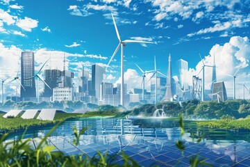 Urban Renewable Energy Landscape