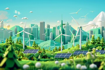 Urban Renewable Energy Landscape