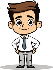 The Relaxed Man Casual Comfort in Vector Form