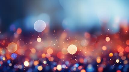 glitter bokeh background.  Shiny Glitter In Abstract Defocused Background
