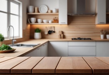 Fototapeta premium modern kitchen interior