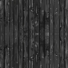 Textured dark wooden planks with rustic appeal, suitable for backgrounds and wood textures. Seamless pattern
