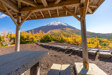富士山　5合目　奥庭の紅葉
