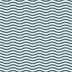 Abstract seamless vector pattern. Waves. Lines. Distorted. Isolated