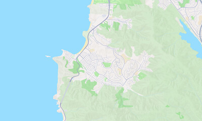 Pacifica California Map, Detailed Map of Pacifica California