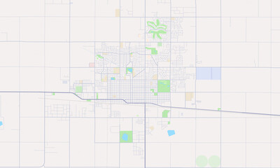 Clovis New Mexico Map, Detailed Map of Clovis New Mexico