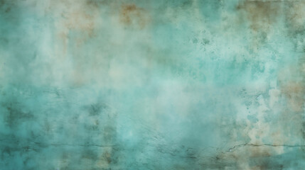 Fototapeta na wymiar Grunge abstract art background with modern teal and rust tones