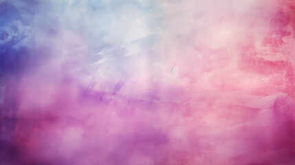 Abstract pink and blue grunge art background with modern watercolor design