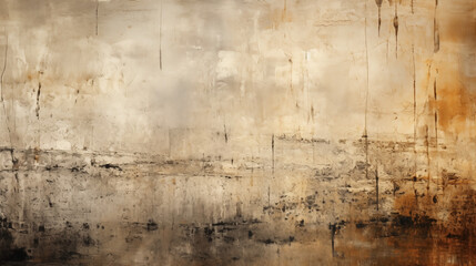 Obraz premium Abstract painting with brown and black colors background