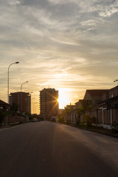 Immeubles au Congo dans la ville de pointe-noire