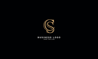CS, SC, C, S, Abstract Letters Logo Monogram