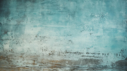 Obraz premium Grunge abstract art background with modern teal and rust tones
