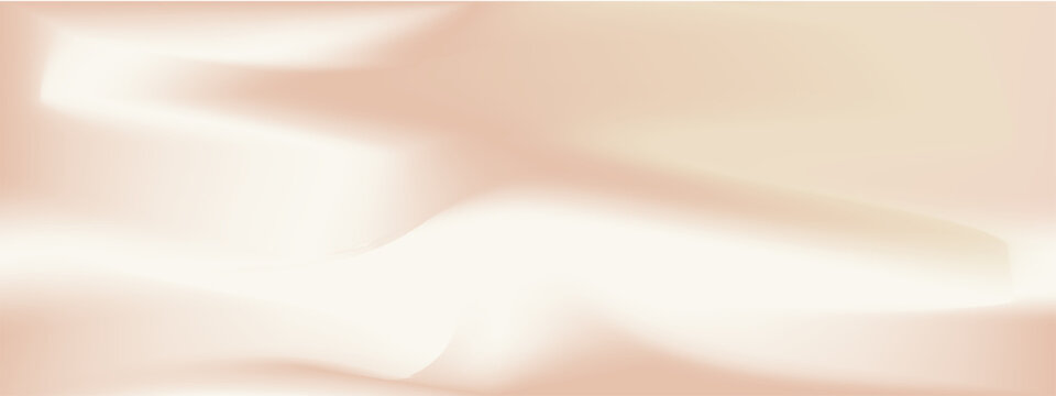 Nude gradient background with neutral color. Light peach soft texture with blur. Soft gradient mesh. Vector illustration