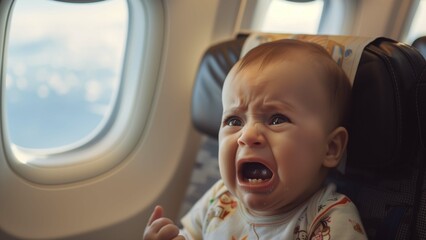 Crying at 30,000 Feet: A Baby’s Airplane Experience