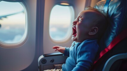 Crying at 30,000 Feet: A Baby’s Airplane Experience