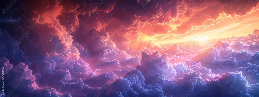 Poster teleporting through a quasar to a new universe