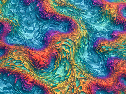 Abstract coloring background of the gradient with visual wave,twirl and lighting effects
