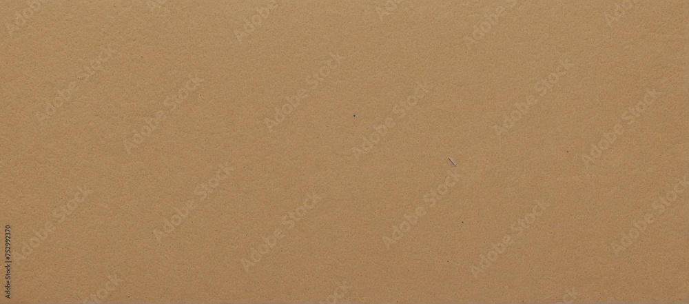 Wall mural Light brown Kraft paper texture banner background

