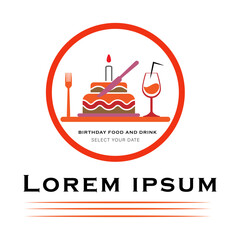 Luxury Wine Glass with Spoon Fork Knife for Dinner Restaurant Bar Bistro Vintage Retro.