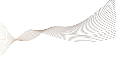 Abstract wavy curve lines background. Abstract frequency sound wave lines and technology curve lines background. Abstract business wave curve lines background. Vector illustration.