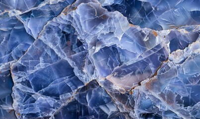 Benitoite gemstone horizontal cross section background texture