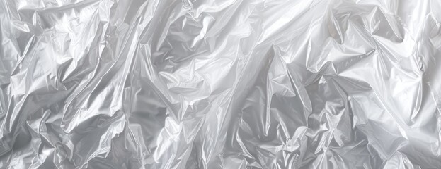 collection transparant wrinkled plastic plastic or polyethylene bag texture - obrazy, fototapety, plakaty