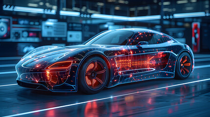 Energy Revolution: Futuristic Concept Car