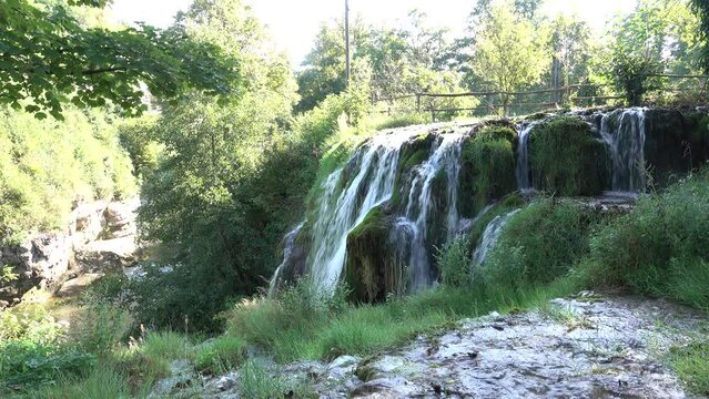 Wasserfall in Slunj