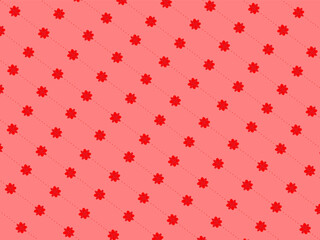 beautiful red flower pattern background