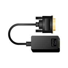 映像変換コンバーター_DVI24pin(DVI-D)_DisplayPort