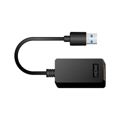 映像変換コンバーター_USB Type-A 3.0_HDMI