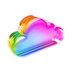 abstract colorful cloud background