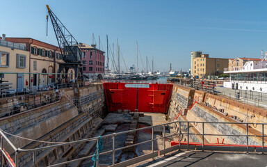 Port in Genoa