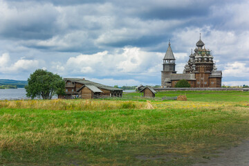 Russian monument of architecture of Kizhi