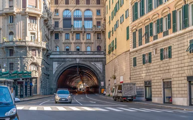 Foto op Canvas Genoa in Italy © PRILL Mediendesign