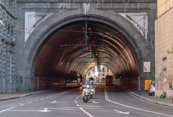 Fototapeten Tunnel in Genoa © PRILL Mediendesign