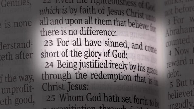 4 Romans 3:23 Bible quote page verse religious christianity