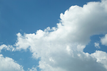 blue sky with clouds