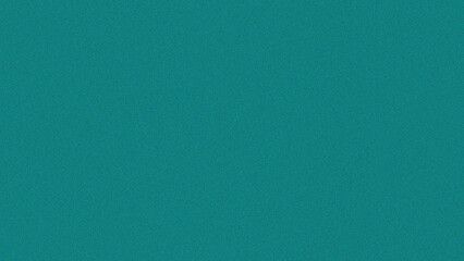 Grainy background. Textured plain Teal Green color with noise surface. for display product background.
