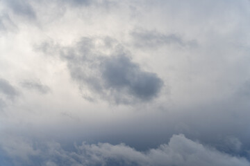 The sky is cloudy and grey