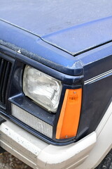 Headlight on a Vehicle